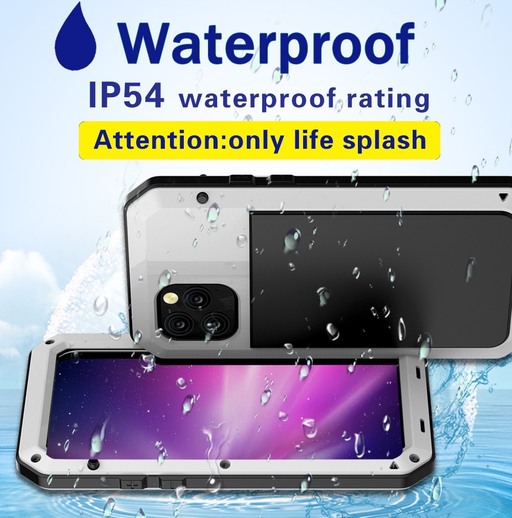 Shockproof Metal Phone Case For Iphone 17 Pro Protective Cover_voghion.com