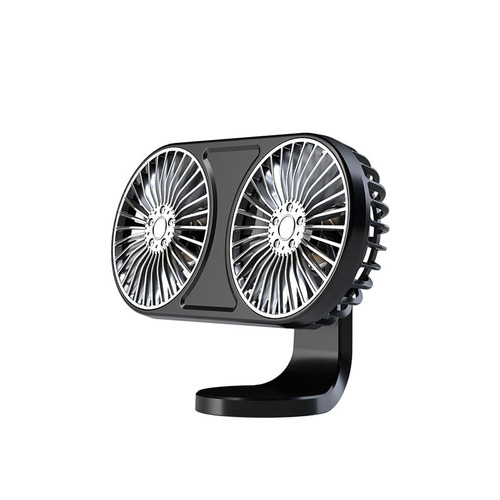 Car Flash F211 Car USB Dual Head Fan Vent Creative In-Car Automotive Accessory