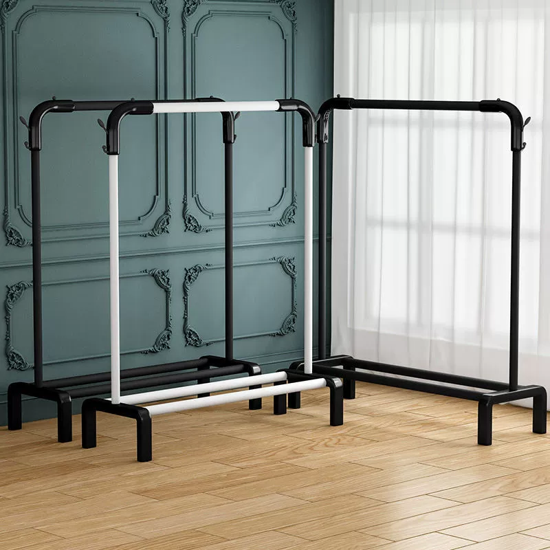 Уличная стойка для подвешивания одежды, простая сушилка для одежды, напольная складная бытовая однополюсная сушилка для одежды для спальни, крутая сушка одежды