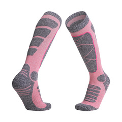 Long-tube women's ski socks, outdoor sports thickened hiking socks, towel bottom, long-tube sweat-absorbent and warm-keeping manufacturers wholesale
