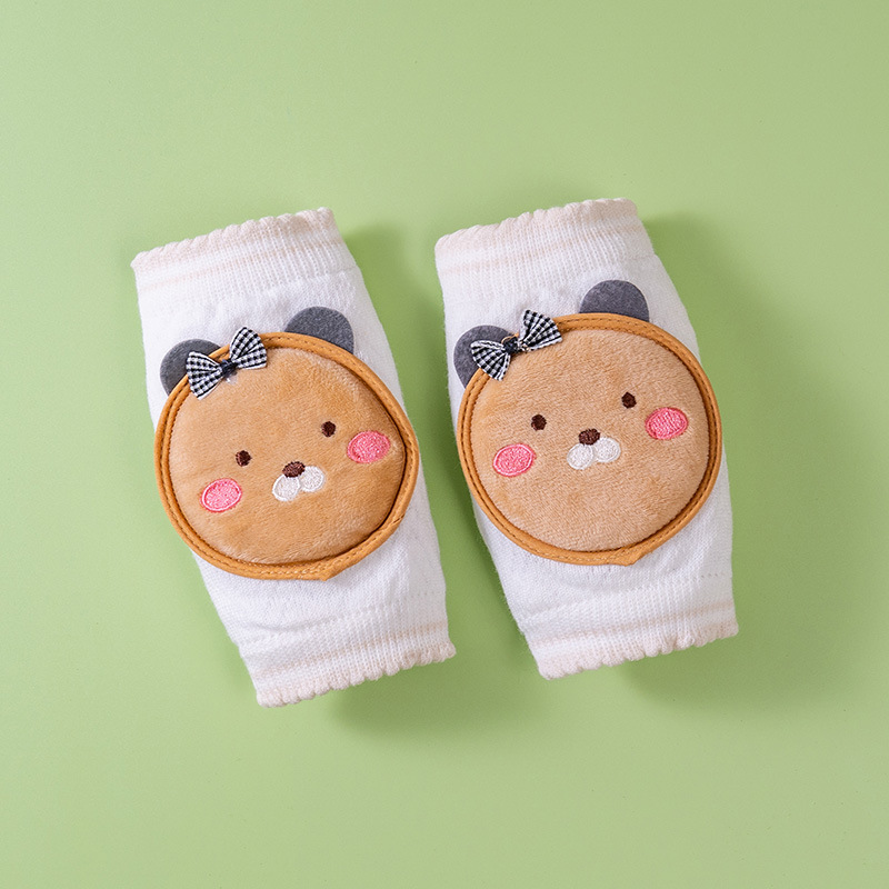 Cubierta de la almohadilla de la rodilla para niños bebé gateando niño infantil resistente a la caída para caminar engrosado verano codo pad niños niñas medianas y grandes