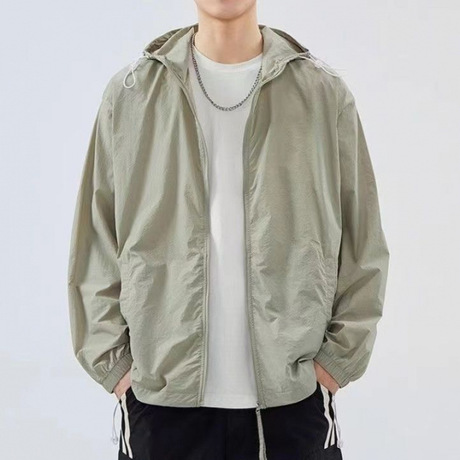 防晒衣服男士2025年超薄冰丝新款户外夏季钓鱼外套