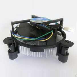 intel 原装盒装CPU散热器G4560 G3930 1151针 CPU风扇 四针线温控