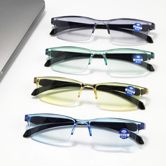 新型一体式ブルーレイ防止老眼鏡ハイビジョン超軽量フレーム老眼鏡知能ズーム老眼鏡卸売り