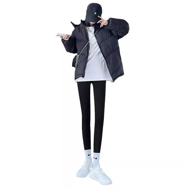 Shark, spring summer trousers, thin leggings, underwear for hips shape correction for yoga, high waist, tight, for teenagers