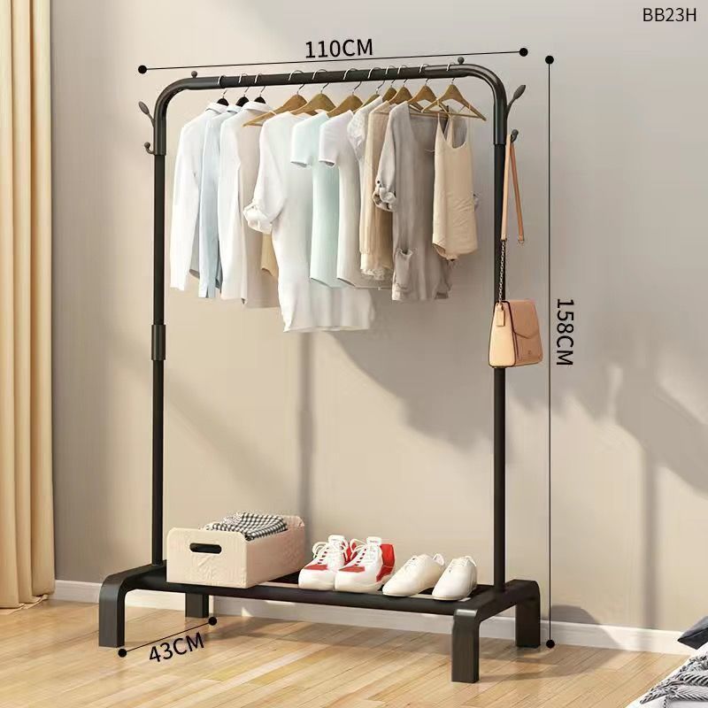 110 negro + 2 ganchos de ropa