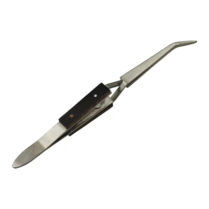Pinzas de cruz inversa punta recta clip inverso ángulo recto punta curva clip inverso pinzas aisladas de acero inoxidable clip de soldadura herramienta de oro