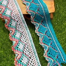 现货当天发棉线花边辅料帽子花边手工DIY服装童装辅料棉线花边带