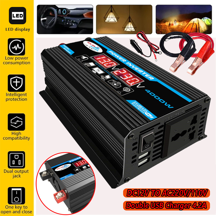 당나라 II 블랙 12V ~ 110V (표준 4000W)