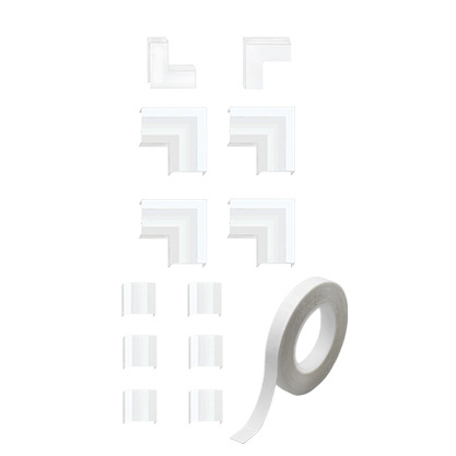 화이트 15×9 8개 세트