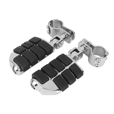 Footrest 883 Fat Boy – Motorcycle pedals - 3-pedal-plating-small-pedal-ring-plating