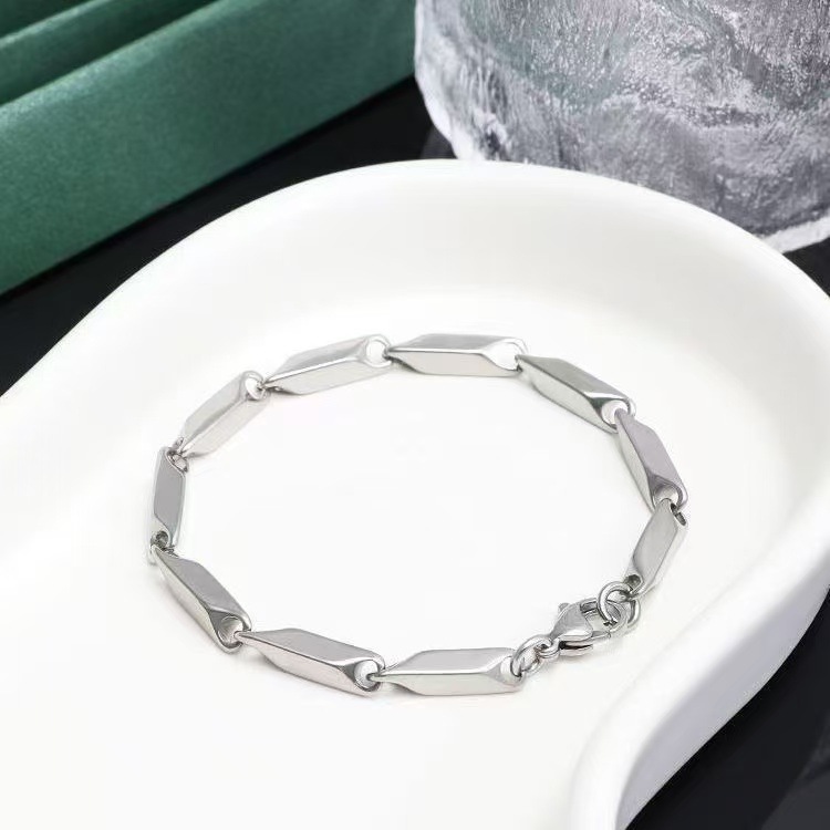 다이아몬드 대나무 팔찌 20cm