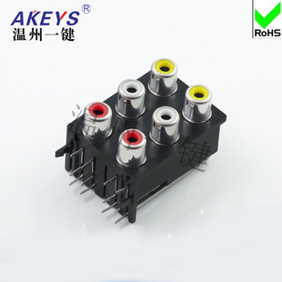 AV6-8.4-17 ͬо����12�_RCA��6��PCB����ʽ��ɏ��������ҕ���