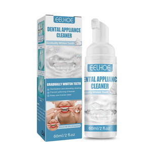 Eelhoe Teeth Aligner Foam Cleaner Braces Foam Cleaner Removes Braces Stains Cleaning Care