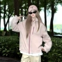 防水男女春秋撞色夹克