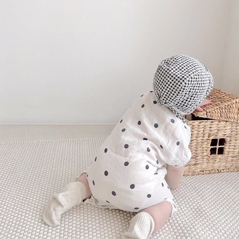 [Exempt de correo] traje de verano para bebés, ropa de punto de onda coreana, ropa de verano para bebés, ropa de verano delgada, ropa de pelusa. image 2