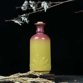 陶瓷仿古酒瓶专用窖藏酒坛一斤装酒具摆件高级家用白酒空瓶子批发