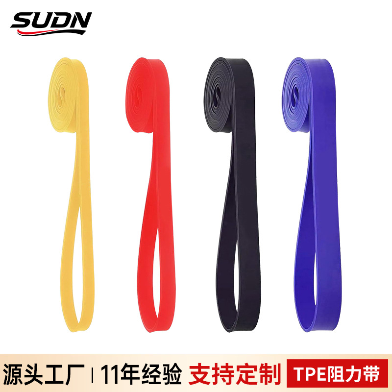 Home Gym Workout TPE Elastic Exercise Fitness Bands Set