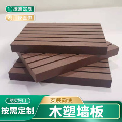 メーカーは木のプラスチックの外の壁板の別荘の庭の室外の木のプラスチックの壁板の家の装飾用の木のプラスチックの壁板を供給します。