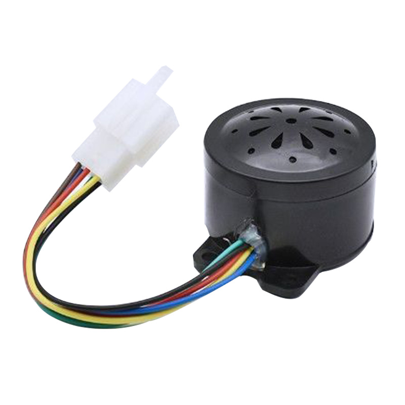 Triciclo eléctrico altavoz de marcha atrás de dirección pitido 48V-60V altavoz de voz antirrobo multifuncional tres/cuatro en uno