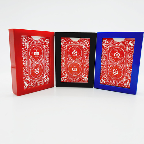 G0524 Poker Invisibility Plastic Version King Magic Poker Box Disappears Magic Props Wholesale