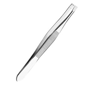 Stainless Steel Curved Tweezers, Straight Tweezers, Reverse Bow Arrow Tip Tweezers, Smooth Head Reverse Bow Eyelash Tweezers