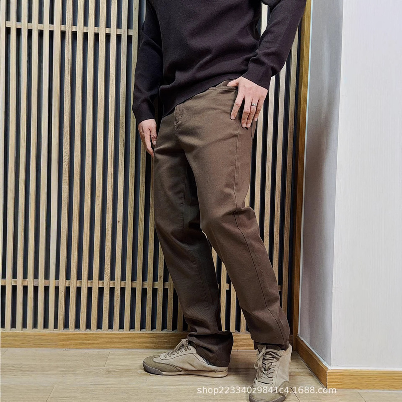 Men's Casual Loose American-Style Jeans, Vintage Melard Trendy Straight-Leg Pants, Autumn Versatile Trendy Men's Workwear Men's Casual Loose American-Style Jeans, Vintage Melard Trendy Straight-Leg Pants, Autumn Versatile Trendy Men's Workwear