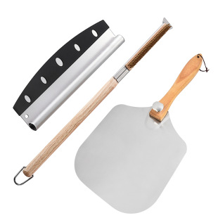 Factory Outlet Pizza Tools Set Pizza Cut Pizza Shovel Pizza Cleaning Oil Brush Kitchen Baking Tools