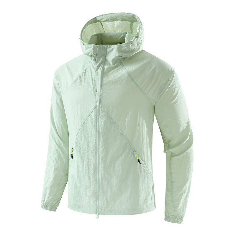 Mountain-style sun protection clothing for women in summer, lightweight, breathable, UV-resistant, suitable for outdoor hiking and cycling, sun protection jacket for men