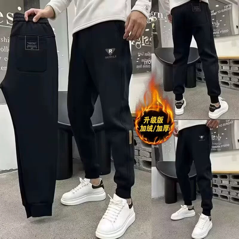 Вельветовые брюки Вельветовые брюки Вельветовые брюки 2024 новые зимние модели толстые и красивые брюки шаровары модные мужские брюки