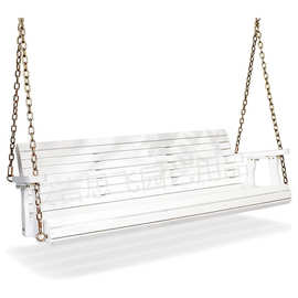 安吉思飞户外花园三人座秋千门廊腐实木大秋千跨境热销休闲吊椅