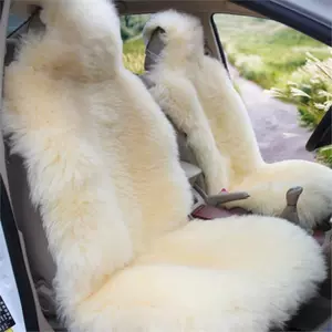 [Pure Wool] Car Seat Cushion Wool Seat Cushion Car Supplies Wholesale Order Foreign Trade Order Factory Direct Sales