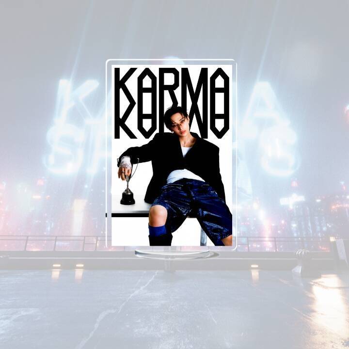 25年STRAY KIDS KARMA 新专亚克力立牌卡通亚克力立牌桌面摆件|undefined