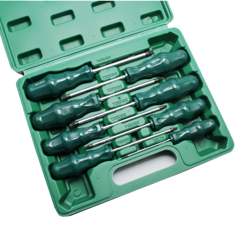 8件套螺丝刀套装六角花型螺丝刀起子米子螺丝刀六花螺丝刀