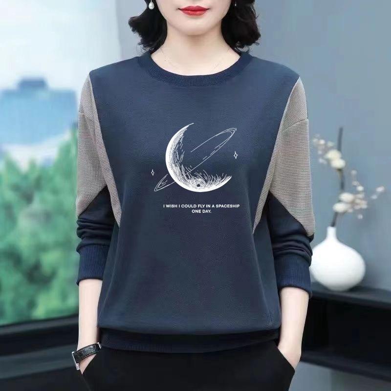 Mom's Clothing for Middle-Aged and Elderly Clearance Export Thickeneded German Velvet Long-Sleeved T-Shirt Tops Warm and Stylish Bottoming Shirts and Sweatshirts Mom's Clothing for Middle-Aged and Elderly Clearance Export Thickeneded German Velvet Long-Sleeved T-Shirt Tops Warm and Stylish Bottoming Shirts and Sweatshirts