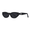 Retro small sunglasses, glasses solar-powered, cat's eye, European style