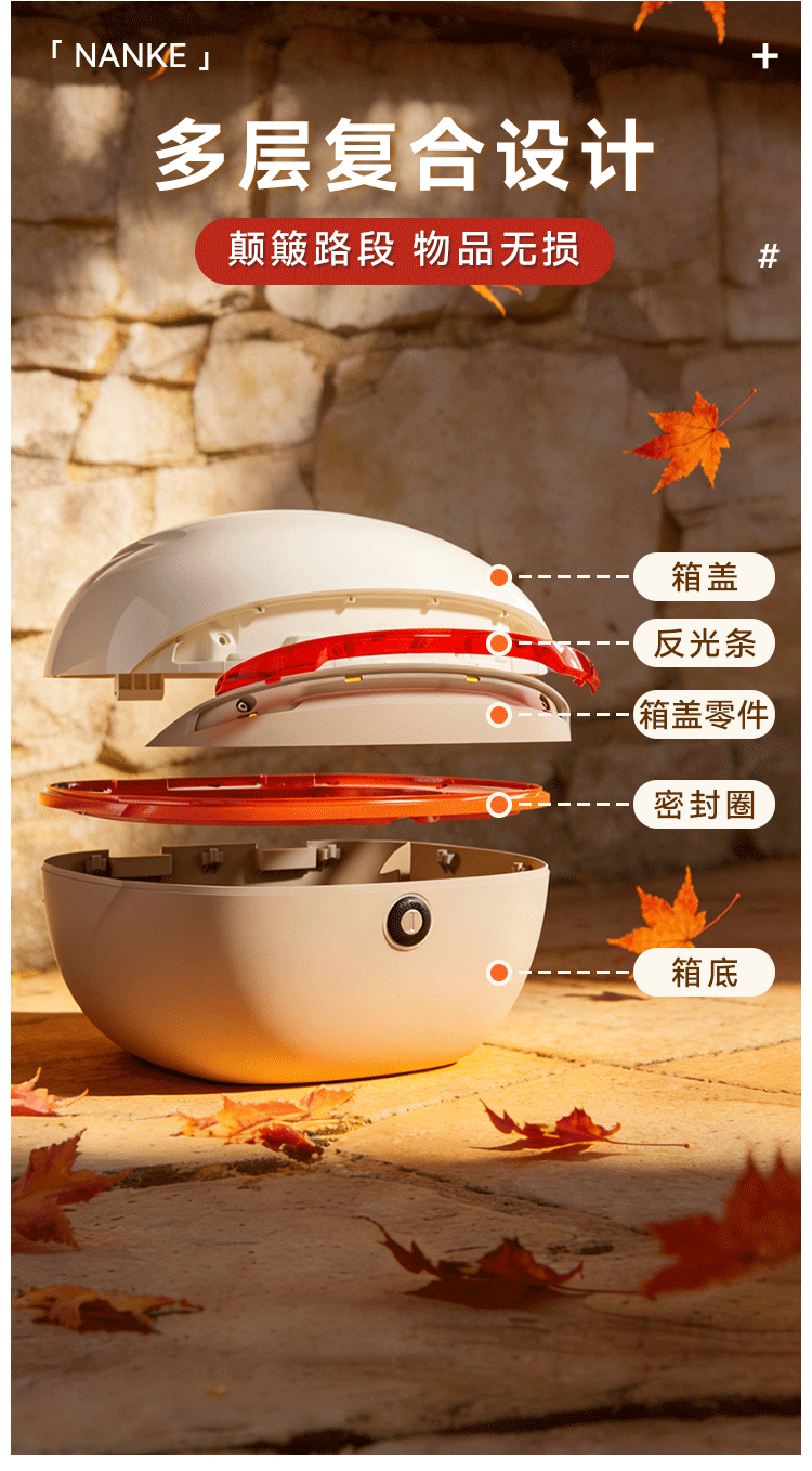 Universal Electric Vehicle Trunk for Aima and Yadea, Suitable for Scooter Backrest, Tail Box, and Battery Storage