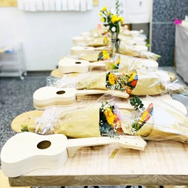 木材加工;儿童乐器;儿童尤克里里