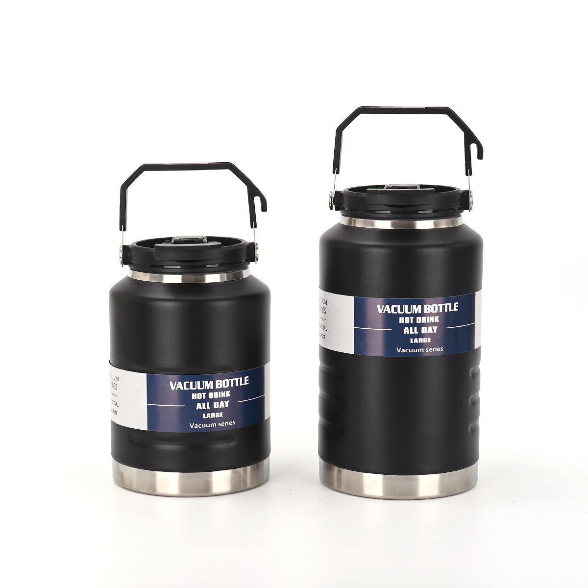 Nueva gran capacidad portátil barril 304 acero inoxidable vacío taza de aislamiento térmico taza de paja de acampamiento de acondicionamiento al aire libre