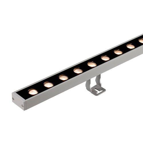 LED outdoor wall washing light project, seven-color wedding celebration spotlight, building exterior wall 24V contour light, linear light