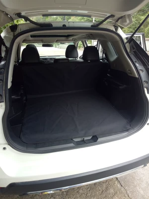 Cross-border car trunk two-button mat car rear pet anti-dirty mat outdoor picnic mat car trunk mat (Trunk Mat) - black-110140cm