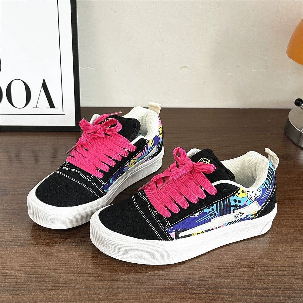 Американские модные уличные ретро нишевые туфли для женщин, повседневные и удобные классические легкие кроссовки в стиле Харадзюку, осень