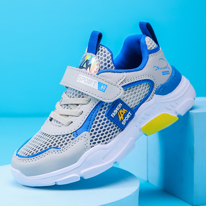 2025 zapatos casuales de cuero de malla zapatos deportivos zapatos casuales para niños zapatos casuales para niños corren nuevos