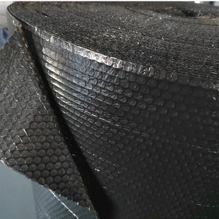 Black bubble film coil opaque thickened shock-proof bubble pad express shading protection privacy foam paper manufacturers