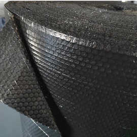 黑色气泡膜卷材不透明加厚防震气泡垫快递遮光保护隐私泡沫纸厂家