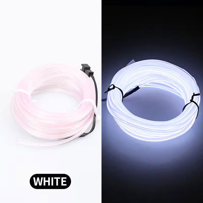 Car Dashboard Led Cold Light Line Interior Atmosphere Light El Cold Light Line USB Driver