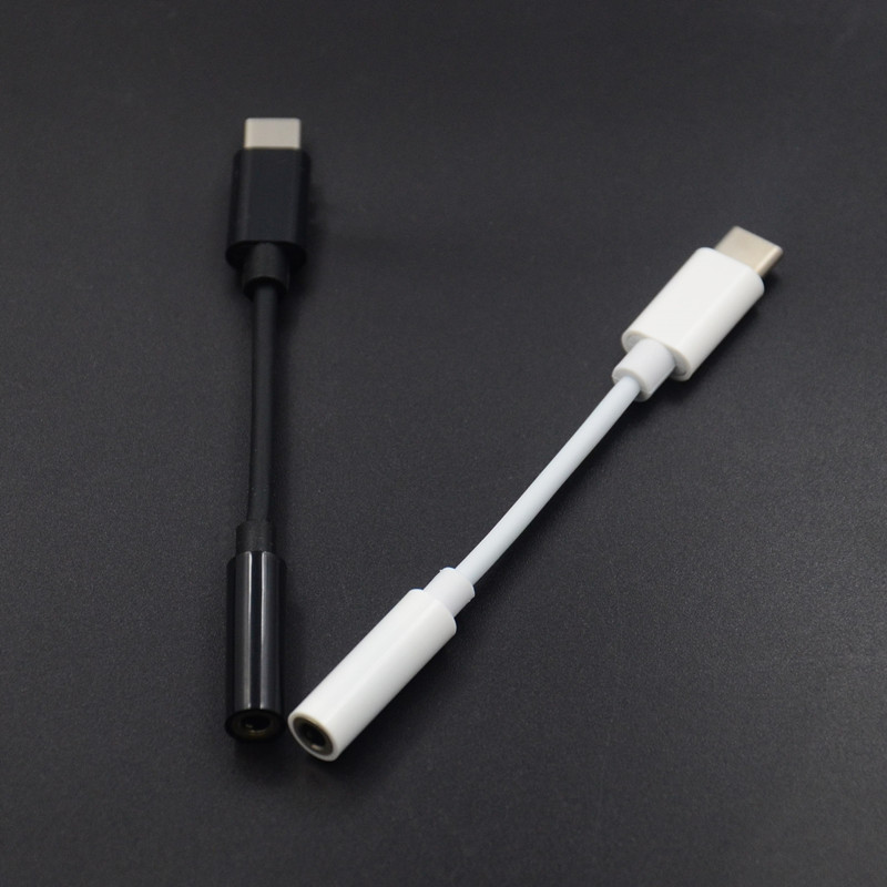 Type-c回転3.5mmオーディオアダプタ携帯電話イヤホン変換ケーブル聴歌通話変換ヘッドは華為を適用する|undefined