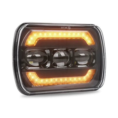 Ön faralar Led Square Light with Turn