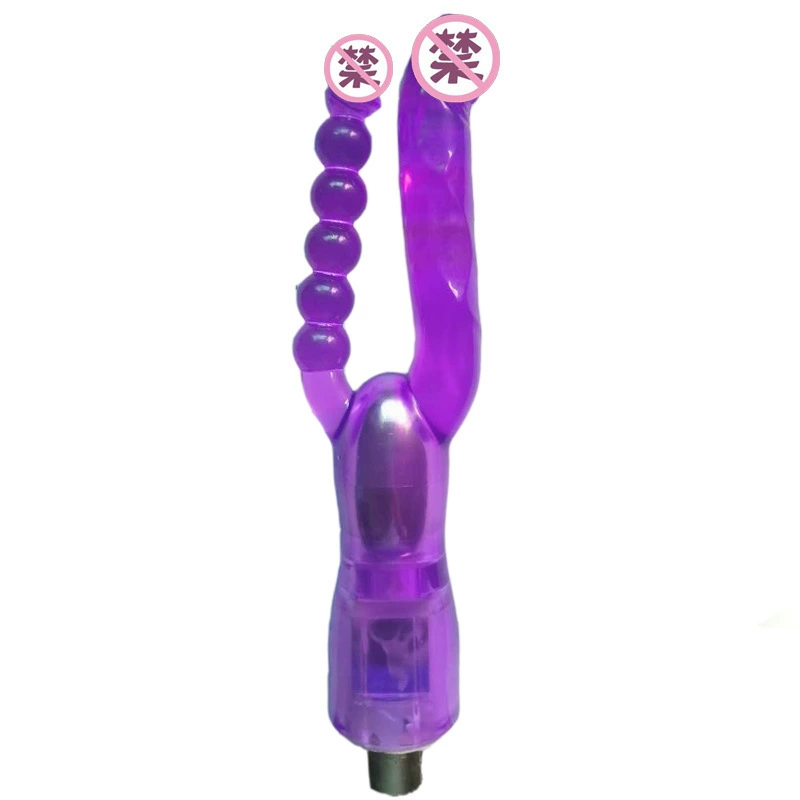 Meiheng Lala female cannon accessories transparent crystal simulation penis elbow elbow backstard wholesale