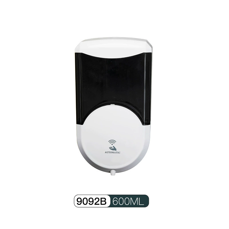 Shendeou Auto-Induction Soap Dispenser, 600ml Transparent Liquid Type, Plastic, Sensor